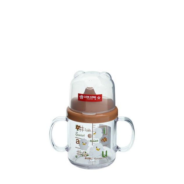 KIDmOms- Junior Mug Ls / Gelas Minum Anak / Gelas Minum Bayi Lion Star Botol Putih