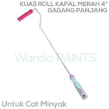 KUAS ROL KAPAL 4" PANJANG (BUAT CAT MINYAK & TEMBOK)