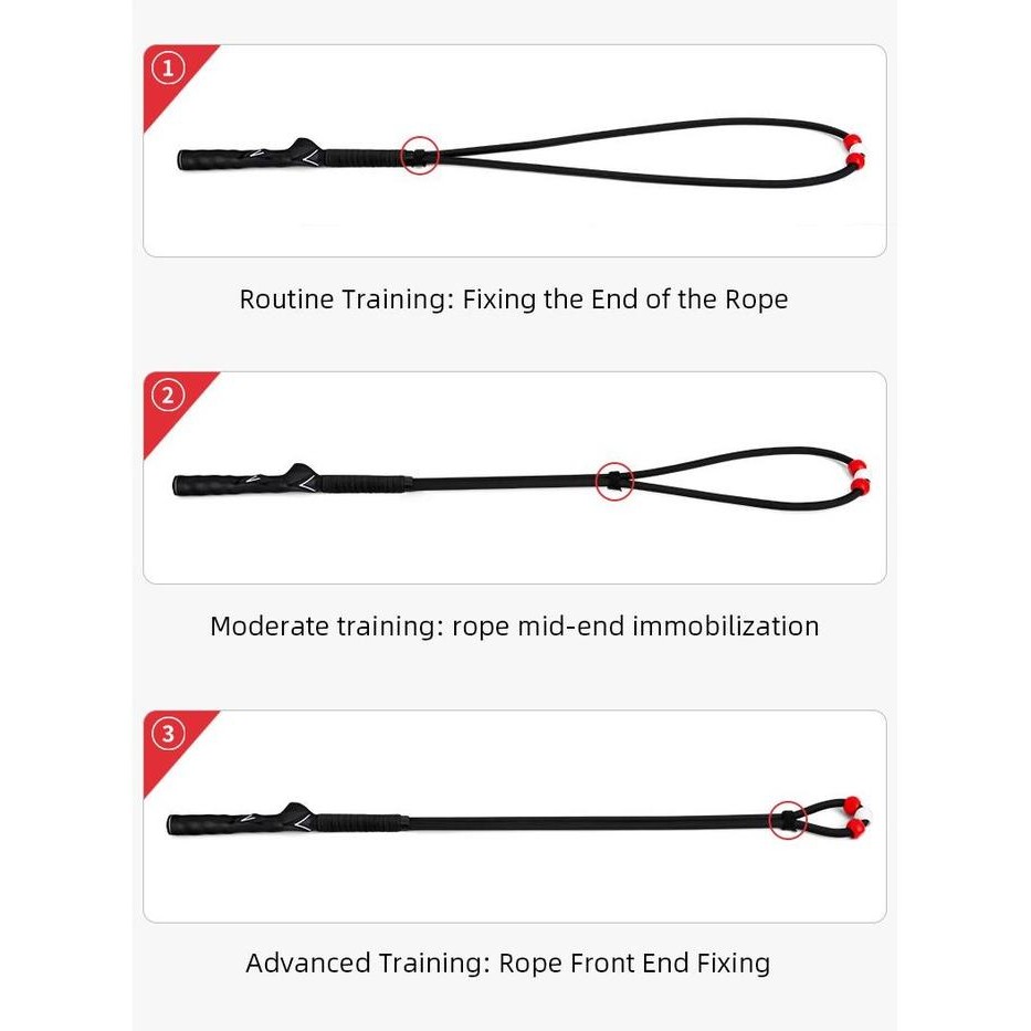 a44q- Pgm Golf Swing Rope Indoor Swing Trainer Practice Training Swing Rope