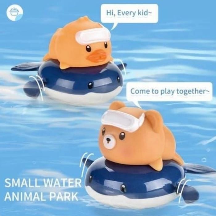 MAINAN MANDI ANAK PAUS BERENANG,MAINAN MANDI ANAK BEBEK PAUS BERENANG