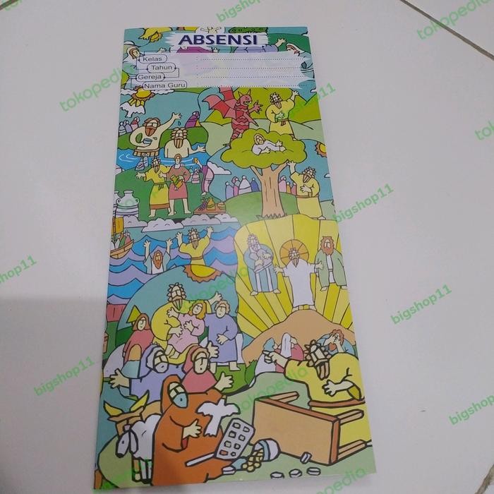 Buku Absensi Sekolah Minggu Absen / Buku Absen Sekolah Minggu Berkualitas