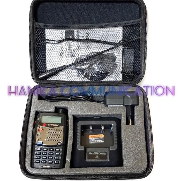 VERXION DM-5RA HT DIGITAL ANALOG DUAL BAND DGN HANDSFREE GARANSI DM5RA