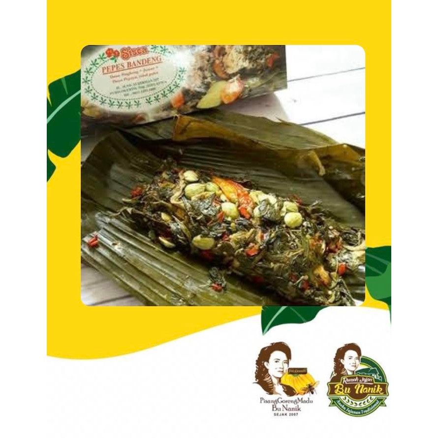 Eat,- Pepes Bandeng Sisca Asli Purwokerto