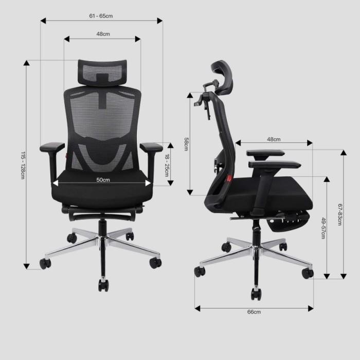 Fantech OCA259 PRO OCA-259 PRO Kursi Kantor Kerja Office Chair