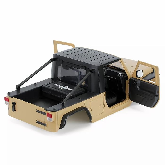 Hobi3s- Hard Body 313Mm Wrangler Rubicon Pickup Unassembled 1/10 Scx10