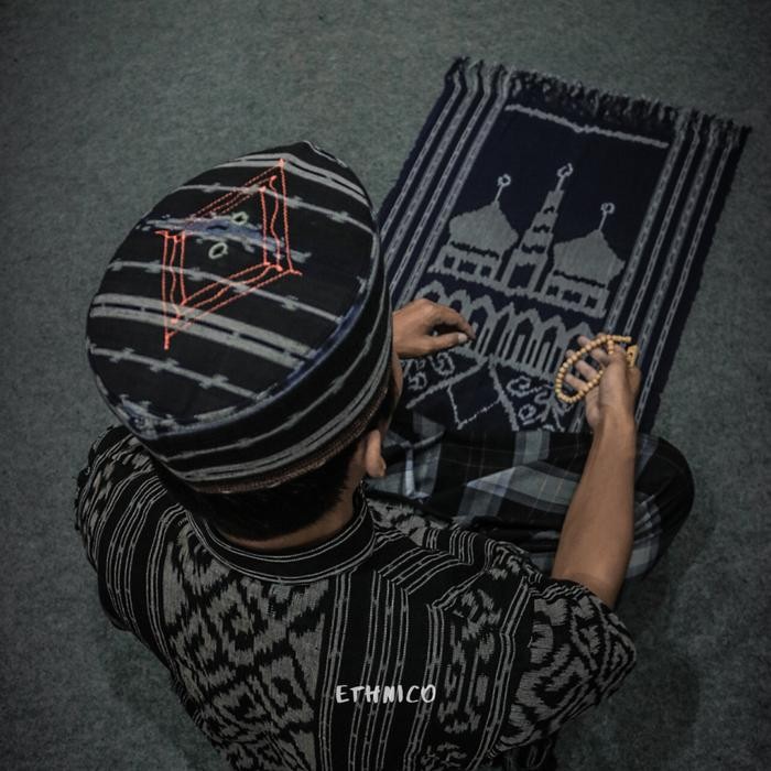DISKON Peci Kopyah Tenun dan Songket Lombok Kain Motif READY STOCK