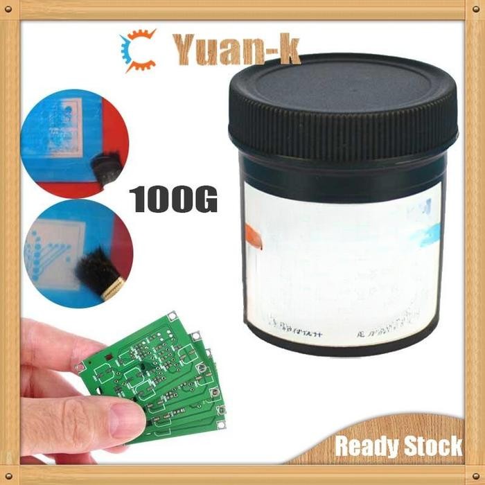 100g Cat PCB / Cat UV PCB Ultra Violet UV Lem Jumper Cat Jalur Solder