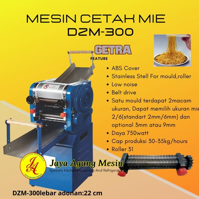 Mesin Cetak Mie Dzm-300 Getra