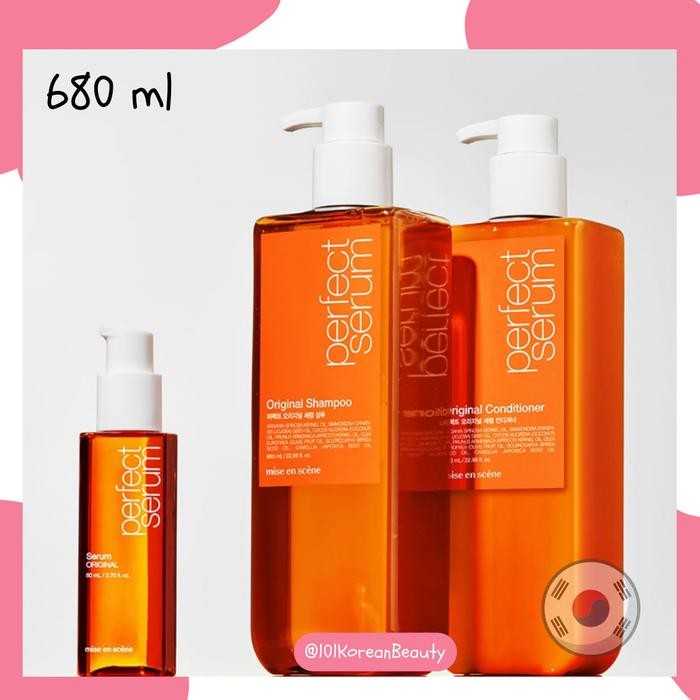 5ybo- Mise En Scene Perfect Serum Shampoo 680 Ml