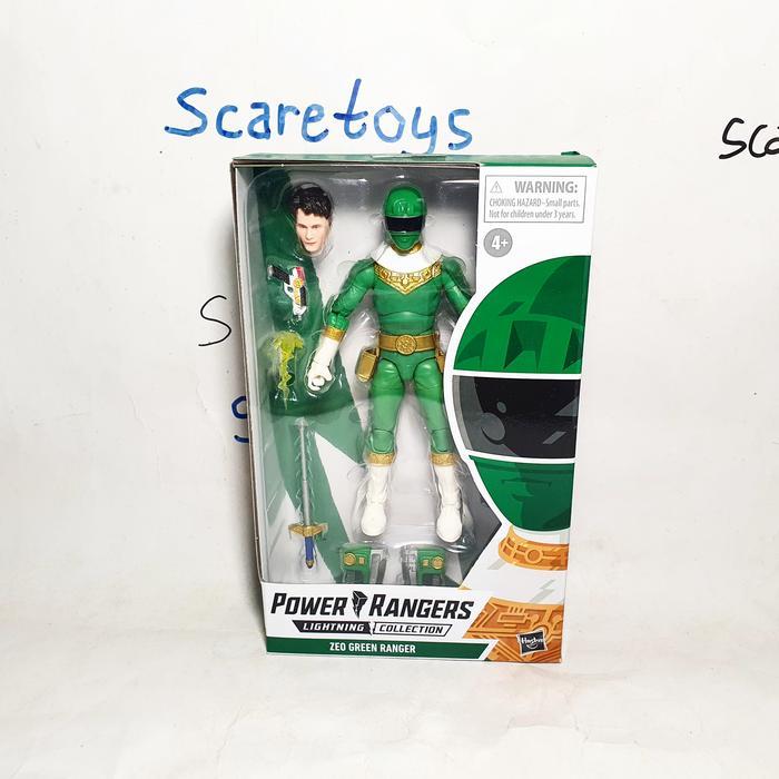 HOT SALE HASBRO POWER RANGERS LIGHTNING COLLECTION ZEO GREEN RANGER OH RANGER TERMURAH