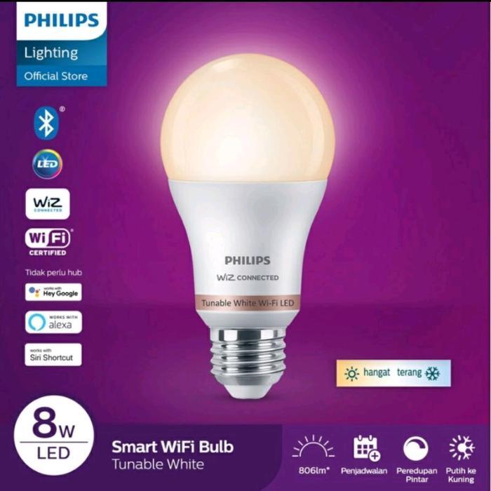 Lampu Philips LED Smart Wifi Tunable - Lampu Philips Smart WiFi