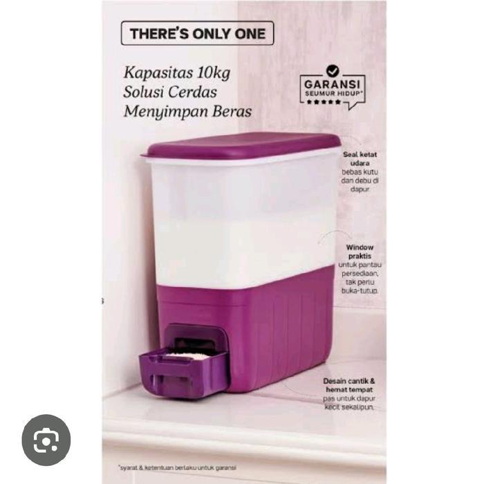 Rice Smart Tupperware / Tempat Beras Tupperware