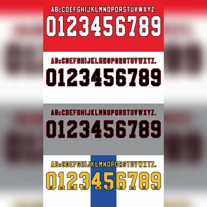 Baru Nameset Manchester United 96/97 Remake Velvet/Flok