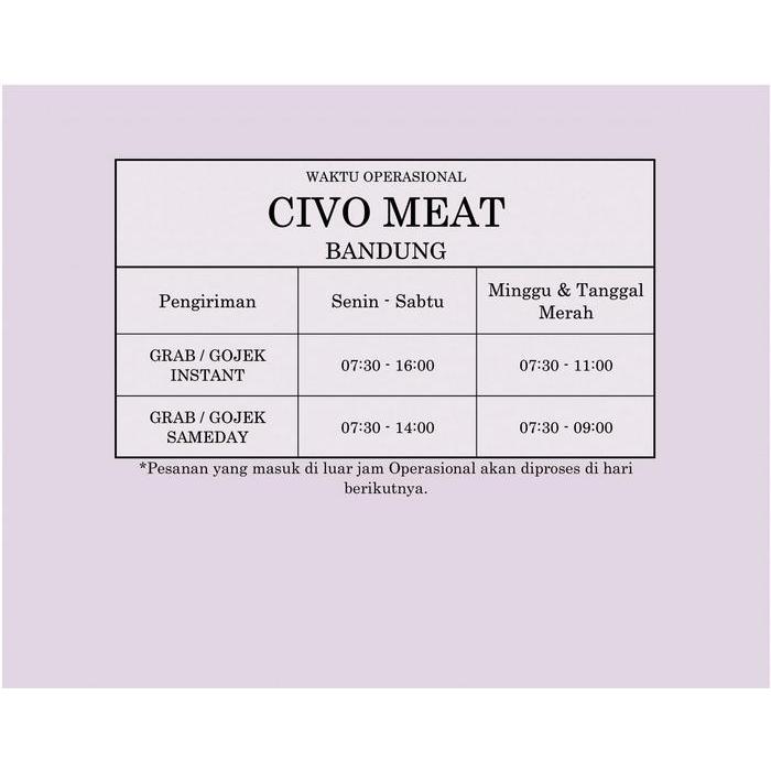 Pork Ribs Babi Import / Iga Babi Import 1 kg