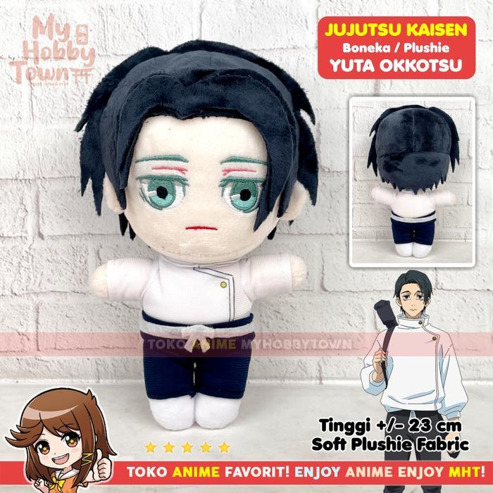 NEW BONEKA ANIME JUJUTSU KAISEN : YUTA OKKOTSU PLUSHIE DOLL
