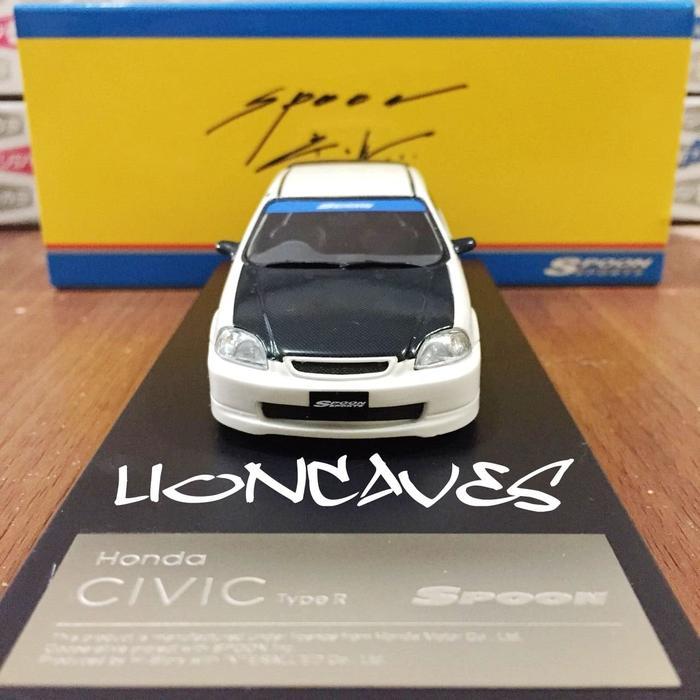 Spoon Sport Honda Civic Type R Ek9 Diecast - 1:43 Original Terbaru 