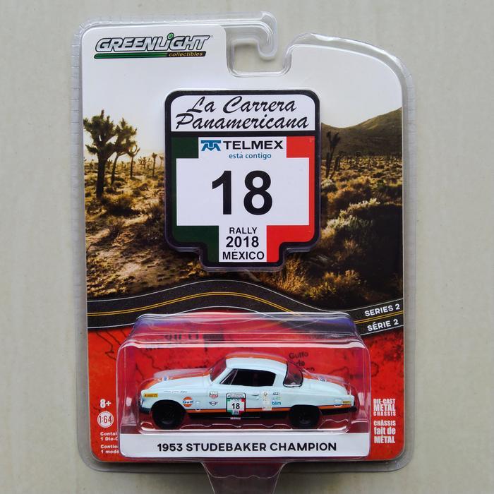 Greenlight Diecast 1953 Studebaker Gulf Champion Terbaru !!!