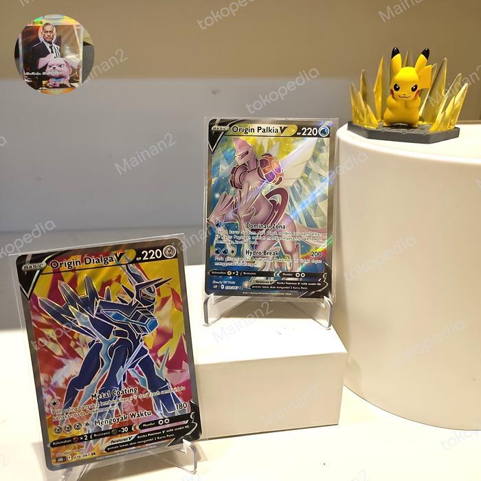 Origin Palkia Dialga v Sr s10p s10d pokemon tcg indo