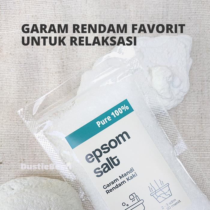 Epsom Salt - Bath Salt - Garam Epsom Rendam Kaki 500 gram