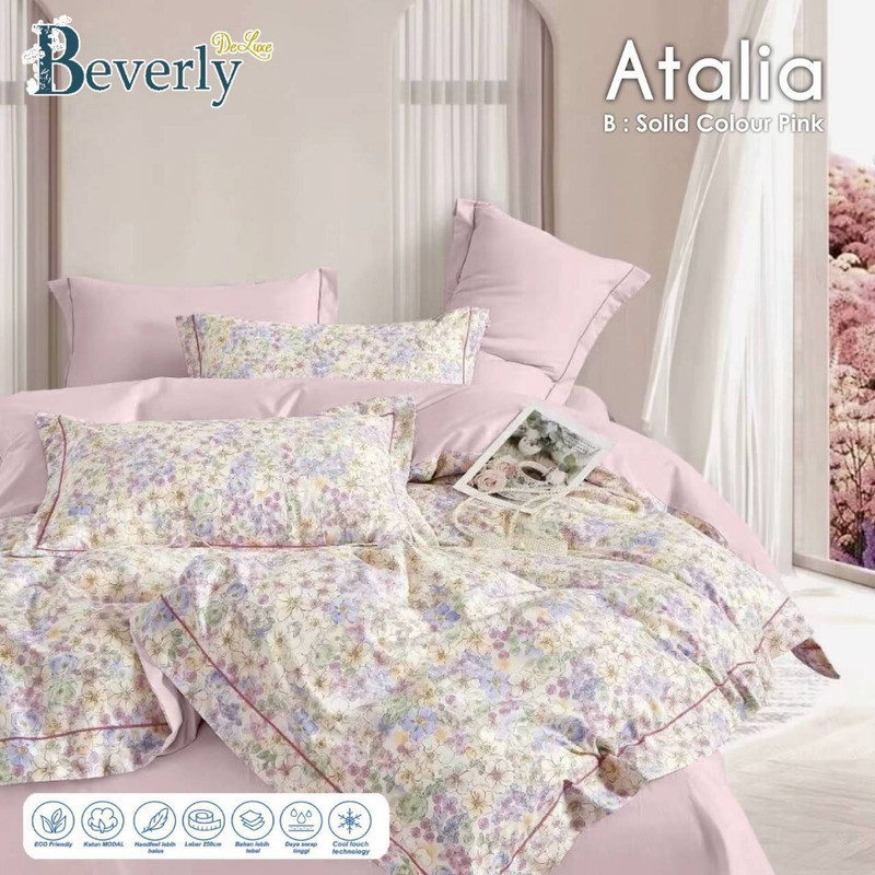 Bedcover & Sprei Premium Katun BEVERLY Motif Atalia