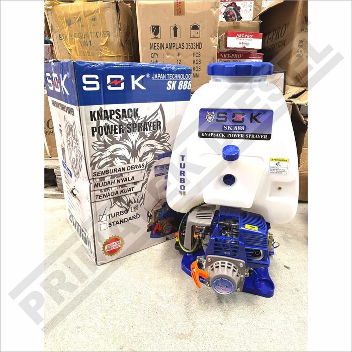 Mesin Semprot Hama 20L 25L SOK SK666 SK777 SK888 SK999 2Tak 4Tak STANDART TURBO / Engine Sprayer