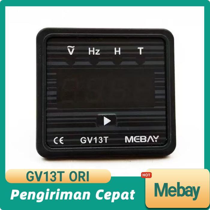 GENUNIE GV13T 380V/220V VOLTMETER GENSET GV-13T VOLT FREQUENCY HZ HOUR METER GV 13T ORIGINAL READY