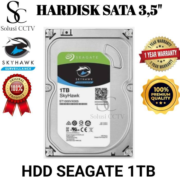 HDD 1TB HARDISK 1TB HARDISK CCTV 1TB HDD INTERNAL 1TB 3.5"