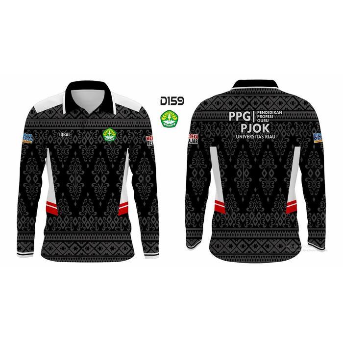Kaos Jersey Ppg Pjok Universitas Riau - Emboss - Full Printing - Brsd159Ew