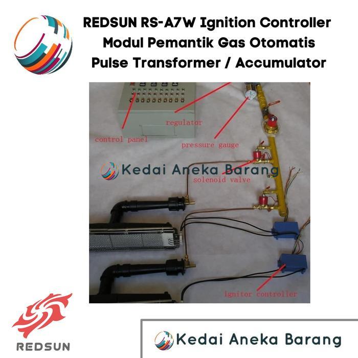 NEW Pemantik Gas Ignition Igniter Controller Kompor Infrared Burner