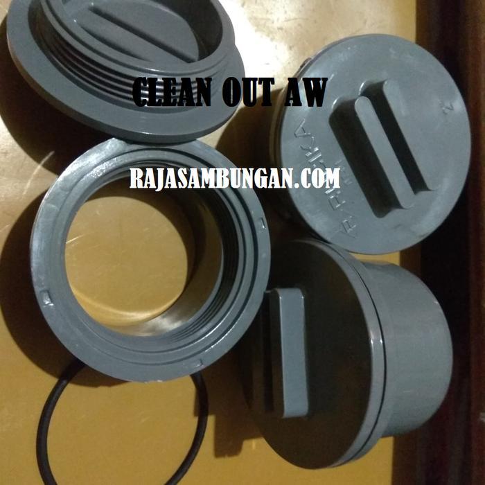 Clean Out Aw 6 Inch Dop Drat Tutup Pipa Co Paralon Fitting Rucika