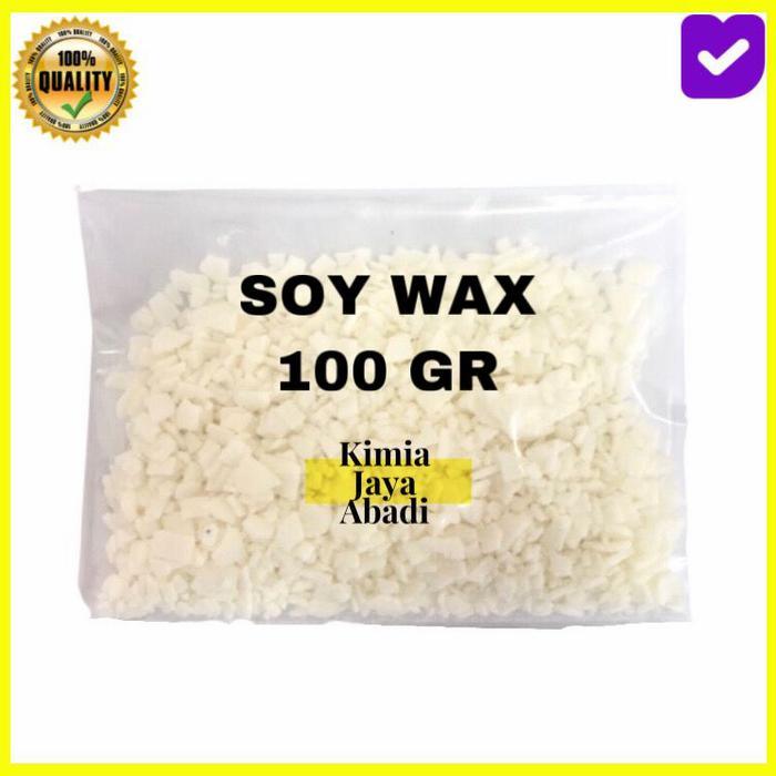 Soy Wax Flakes 100 gram / Soy Wax Candle / Lilin Kedelai