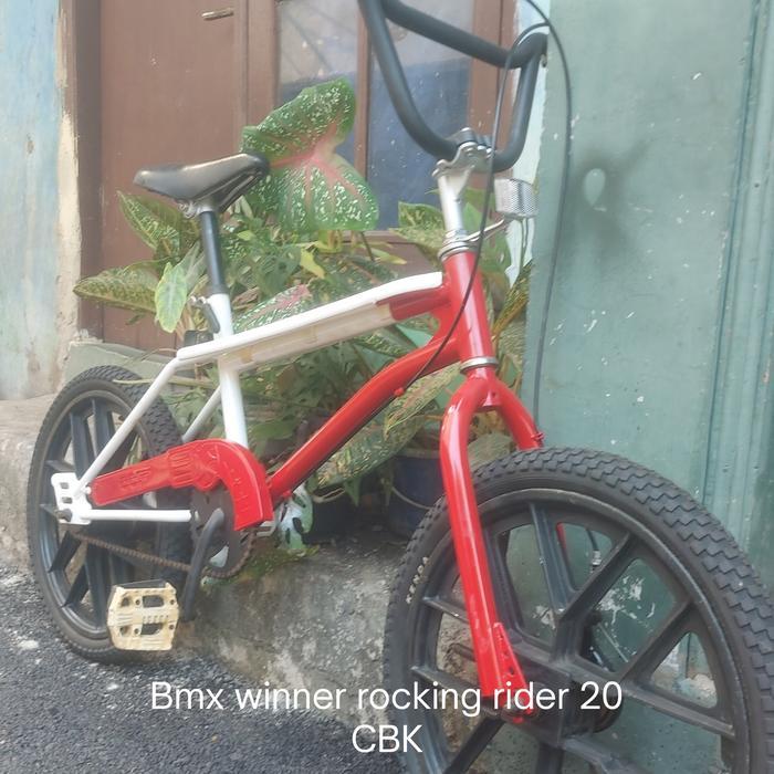 sepeda bmx winner rocking rider 20 bmx old school