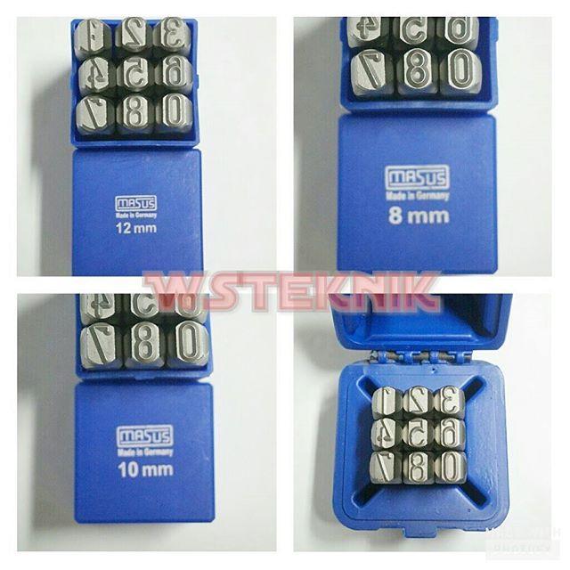 Masus Angka Ketok 10 Mm