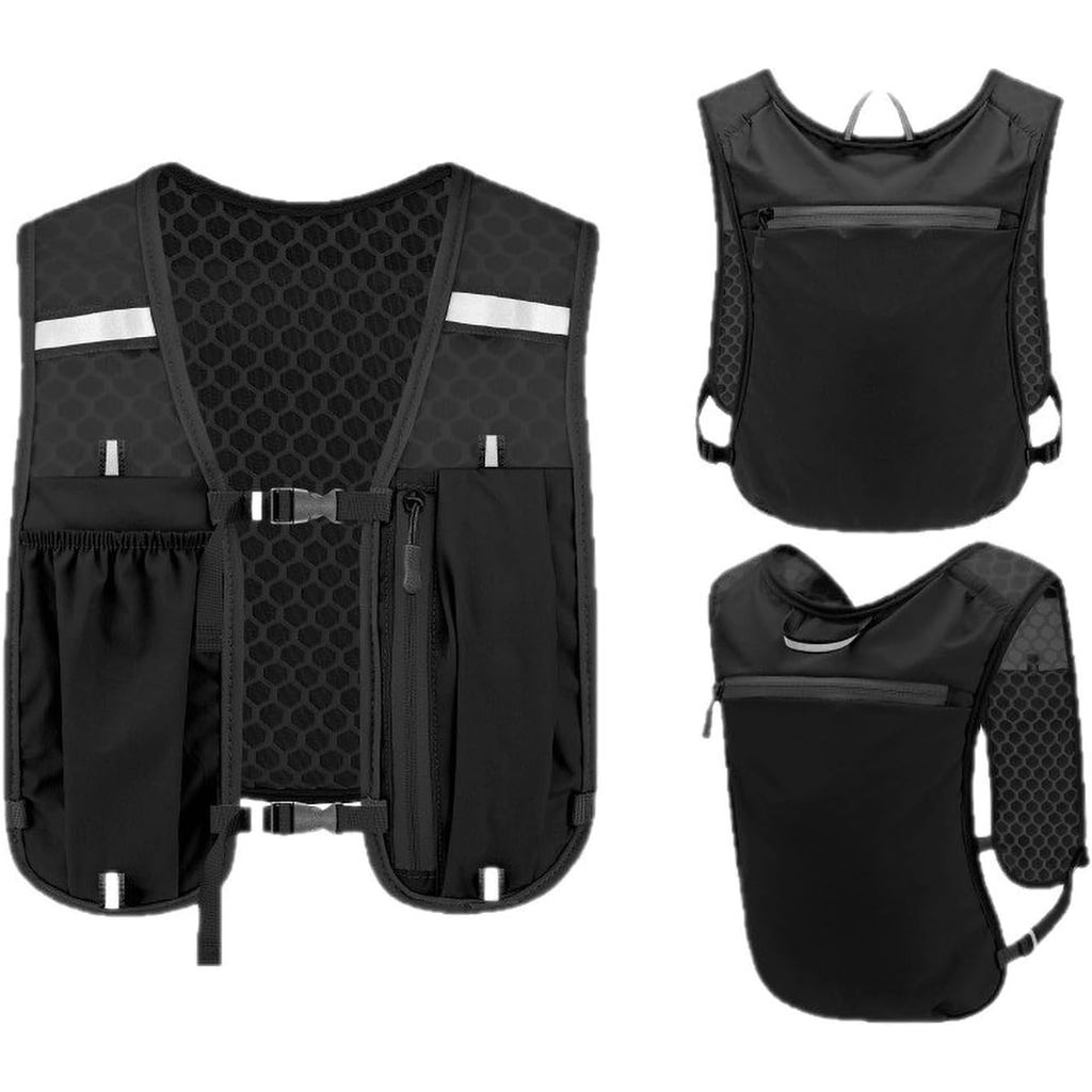 Running Hydration Vest Backpack Pack Marathoner Running Race Hydration for Trail Race, Hiking,