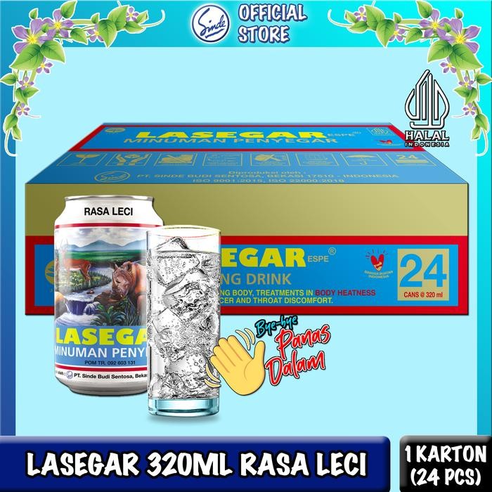 

oW.galiban - Lasegar Rasa Leci 320ml Carton Minuman Kaleng Segar