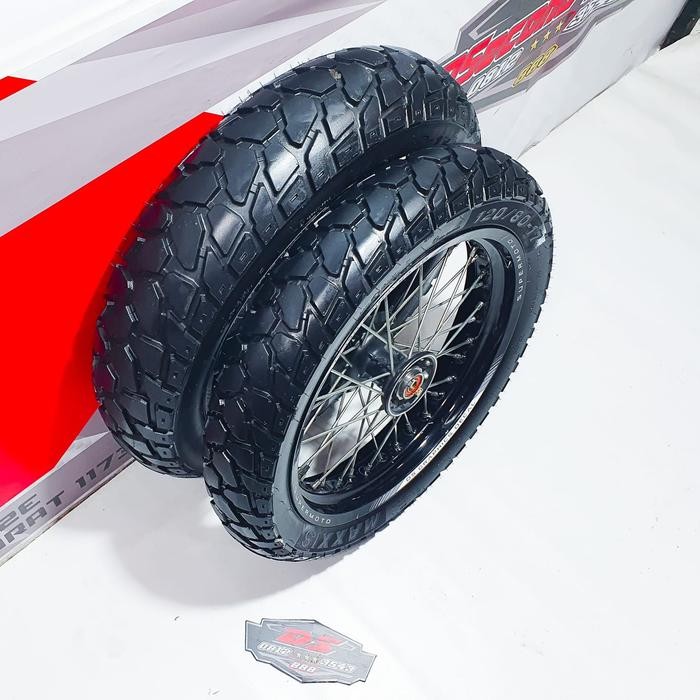 WHEELSET SUPERMOTO KLX 250 DTRACKER 250 ORIGINAL COPOTAN