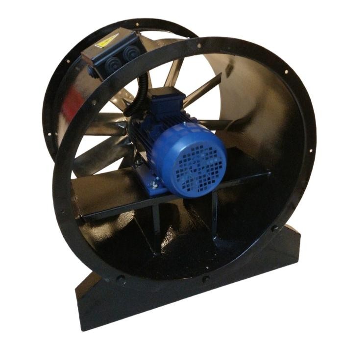 Grosir Axial Fan Direct 24"Axial Blower Plat Steel 24" 2200Watt 1400Rpm 380V Terlariss 