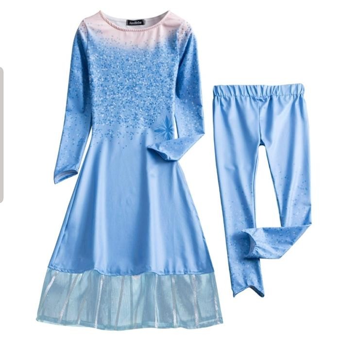 FROZEN 2 ELSA COSTUME INNER SET KOSTUM ELSA FROZEN2 BAJU ANAK