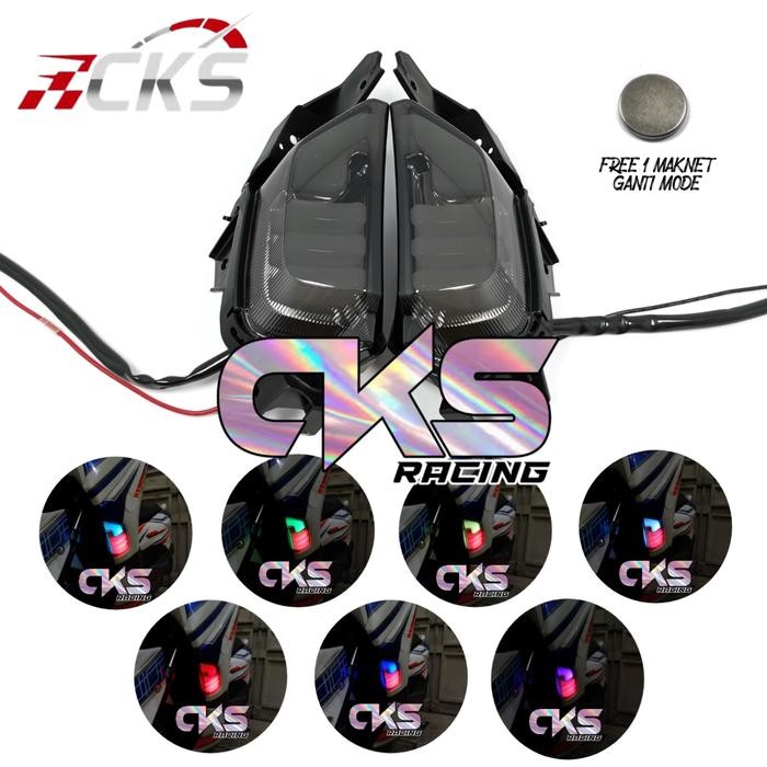 Lampu Sen Sien Depan Nmax New Led Running Cks 2020 2021 Rgb Original