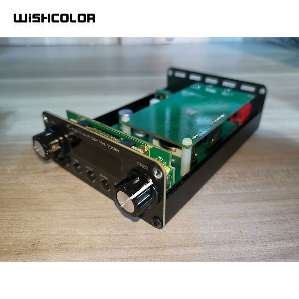 Wishcolor Yl-530S New Full Band Hifi Mini Dsp Digital Tuner Type-C Charging Diy Dsp Radio Tuner