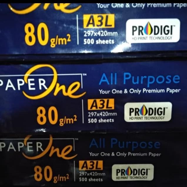 

NEW PRODUK KERTAS PAPER ONE 80GR A3L WARUNG ARA67