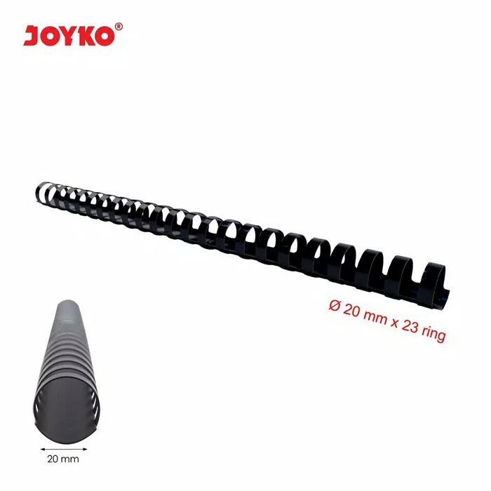 

Joyko Rpc-23-20 20Mm Ring Plastic Comb 20Mm Spiral Plastik Jilid Round Folio