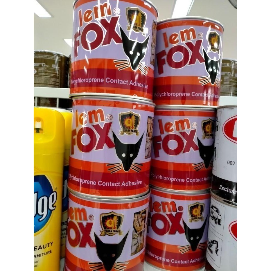 

LEM FOX KUNING PEREKAT RUMPUT SINTETIS 600 GRAM