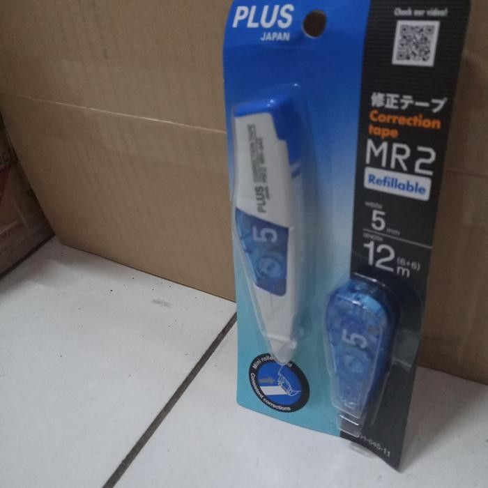 

NEW PRODUK TIP-EX KERTAS PLUS/CORECTION TAPE PLUS +REFILL(ASLI MEREK PLUS) WARUNG ARA67