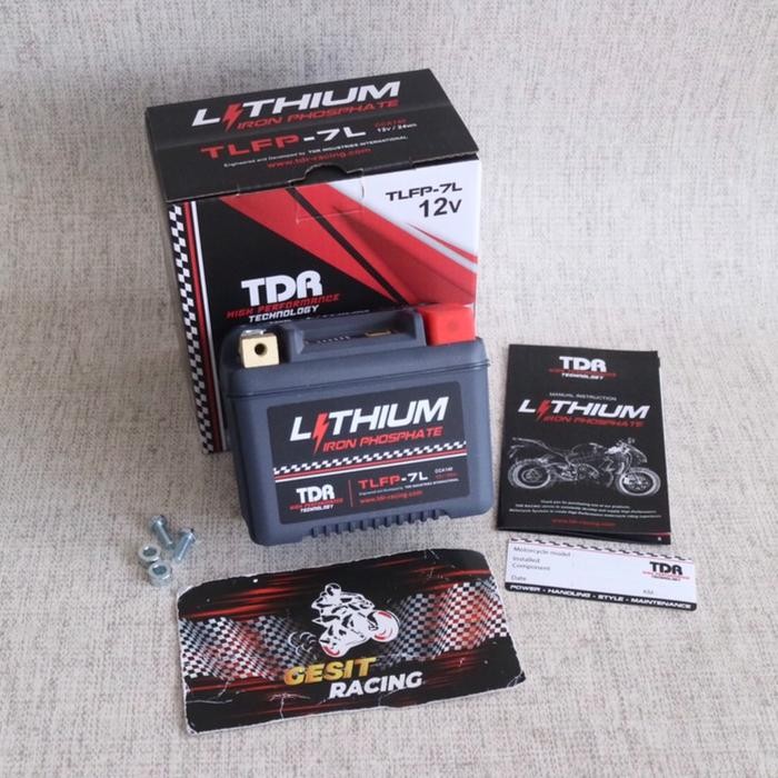 Aki Motor Tdr Racing Aki Vario 125- Vario 150- Pcx 150 Tlfp-7L Lithium