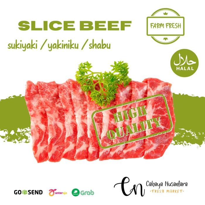 Pilihan- Daging Slice - Us Shortplate Swift Yoshinoya / Yakiniku / Sukiyaki