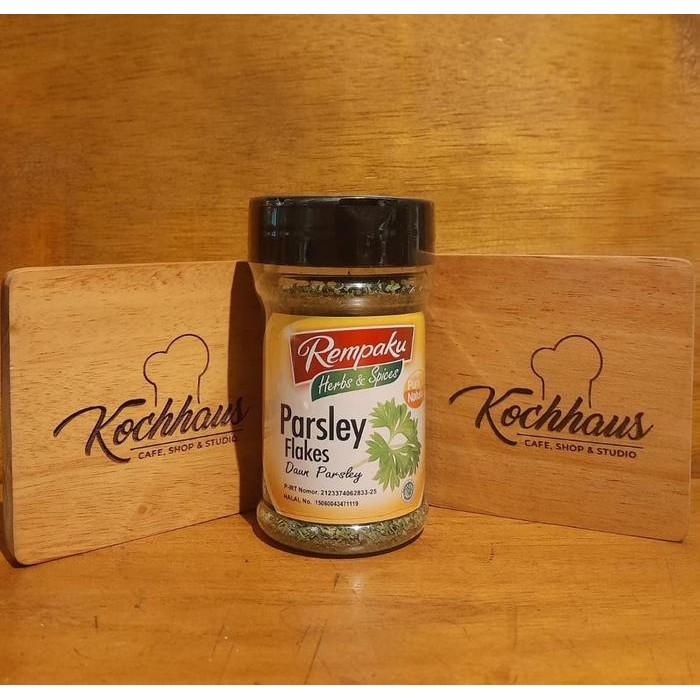 

DISKON Rempaku Parsley Flakes Daun Parsdey 20gr halal pure & natural READY STOCK