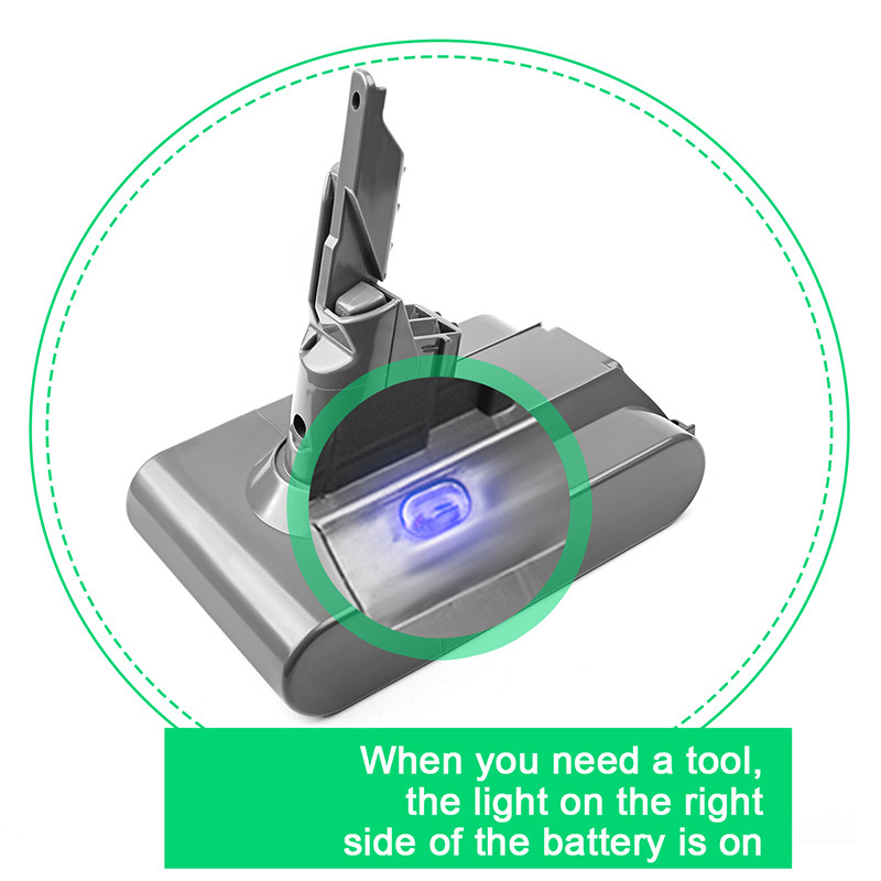 IMPORT 21.6V 6.0AH FOR DYSON V7 BATTERY V7 ABSOLUTE V7 MOTORHEAD PRO V7 TRIGGER V7 FLUFFY V7 HEPA