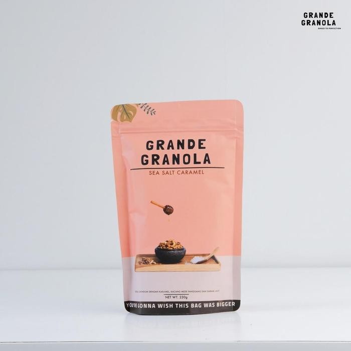 

ORIGINAL Grande Granola Sea Salt Carl 230 gram READY STOCK
