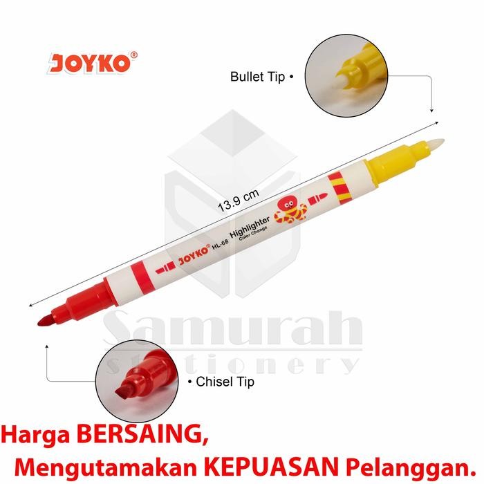

Bisa E-Faktur! Highlighter Magical Joyko Hl-68 / Spidol Penanda Hl 68 6 Warna